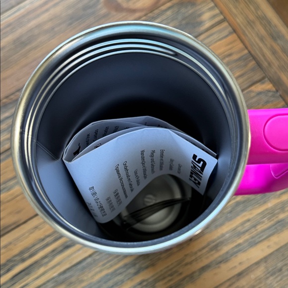 Stanley Punch Shimmer Fuchsia  Tumbler with Handle and Straw 40oz - Picture 4 of 4